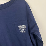 Load image into Gallery viewer, Vineyard Vines Boys' Football Long-Sleeve Pocket T-Shirt Nautical Navy S 8-10
