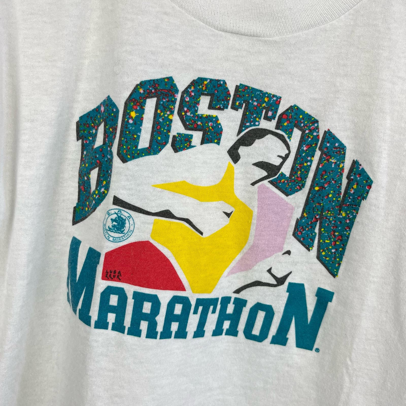 Vintage Boston Marathon Tee NWOT