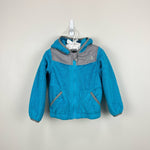 Load image into Gallery viewer, The North Face Girls Blue Fleece Oso Hoodie Jacket 18-24 Months
