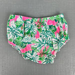 Load image into Gallery viewer, Lilly Pulitzer Girls Cecily Infant Dress Botanical Green Just Wing It 18-24 Months
