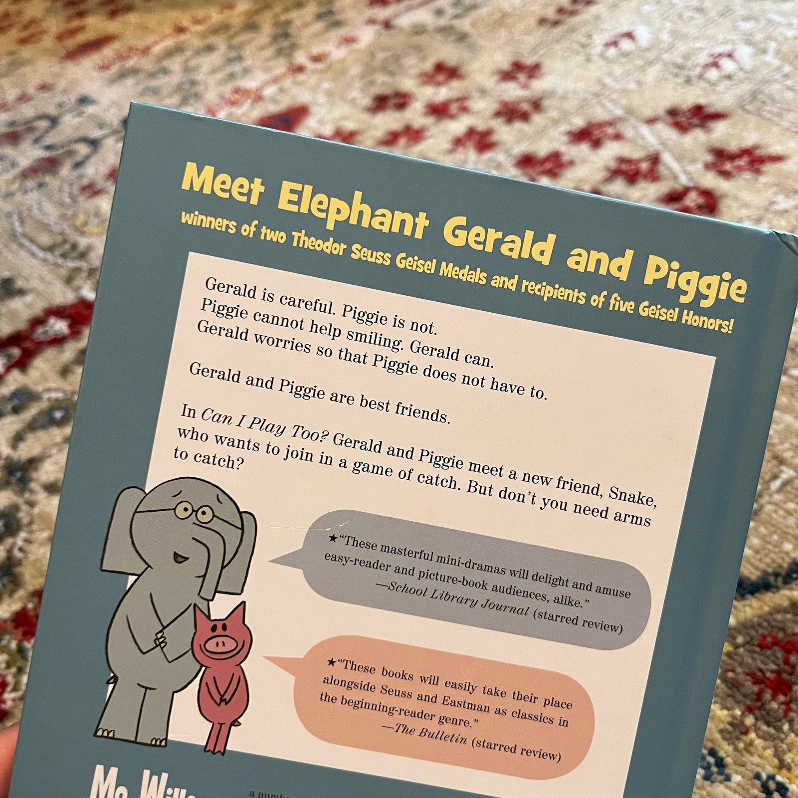 Mo Willems Elephant & Piggie Book Can I Play Too?