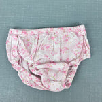 Load image into Gallery viewer, Vintage Janie and Jack Smocked Pink Floral Flutter Sleeve Dress 3-6 Months
