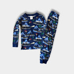 Load image into Gallery viewer, Hanna Andersson Polar Express Holiday Long John Pajamas 100 cm 4T
