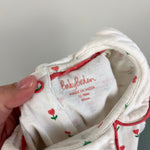 Load image into Gallery viewer, Mini Boden Heart Flowers Blouse 12-18 Months

