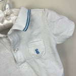 Load image into Gallery viewer, Janie and Jack Baby Bunny Pique Polo Bodysuit 12-18 Months

