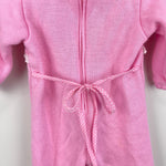 Load image into Gallery viewer, Vintage Thomas Pink Ruffle Animal Train Coverall Romper 3-6 Months

