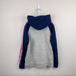 Load image into Gallery viewer, Mini Boden Soccer Football Applique Hoodie Sweatshirt 9-10
