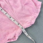 Load image into Gallery viewer, Vintage A Tiny Tots Original Pink Terry Sunsuit Flower Romper Baby Girl
