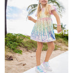 Load image into Gallery viewer, Lola and the Boys Sequin Ombre Dress 10
