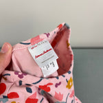Load image into Gallery viewer, Hanna Andersson Long Sleeve Dress Floral Confetti Petal Pink 60 cm 3-6 Months
