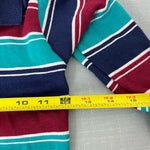 Load image into Gallery viewer, Vintage Healthtex Boys Striped Long Sleeve Polo Shirt 7 USA
