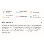 Load image into Gallery viewer, Little Sleepies Sunshine Zippy 3-6 Months
