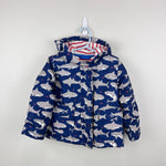 Load image into Gallery viewer, Mini Baby Boden Navy Blue Shark Jacket 3-4
