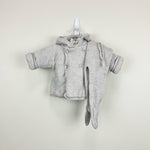 Load image into Gallery viewer, Bonpoint Gray Cardigan and Knit Pants Set 3 Months
