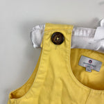 Load image into Gallery viewer, Nantucket Kids Tad Longall Overalls Butter Yellow 6-9 Months
