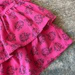 Load image into Gallery viewer, Vintage J.J.'s Kids Floral Ruffle Shirt &amp; Skirt Set 4T
