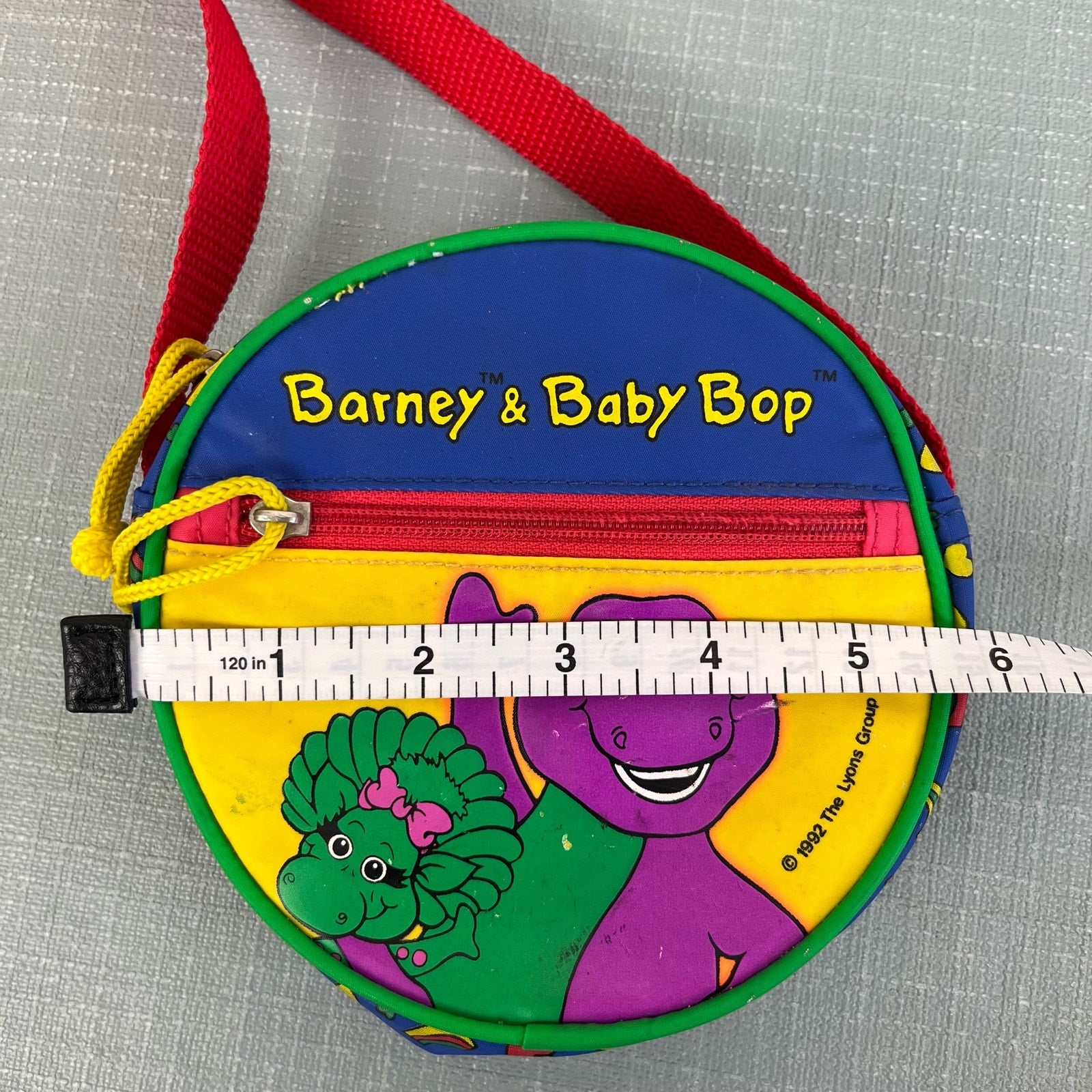 Vintage Barney and Baby Bop Bag