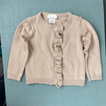 Load image into Gallery viewer, Laura Ashley Ruffle Cardigan and Ribbed Pants Set 18 Months

