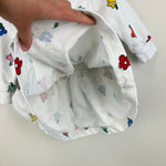Load image into Gallery viewer, Hanna Andersson Baby Printed French Terry Dress Flowers 75 cm 12-18 Months

