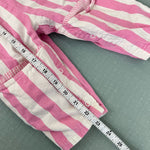 Load image into Gallery viewer, Vintage OshKosh B&#39;gosh Pink Striped Overalls 18 Months USA
