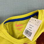 Load image into Gallery viewer, Mini Boden Boucle Print Logo T-Shirt Gooseberry 8-9 NWT
