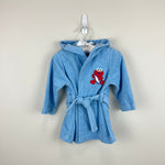 Load image into Gallery viewer, Vintage Y2K Sesame Street Beginnings Blue Elmo Bathrobe 0-9 Months

