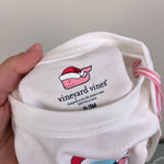 Load image into Gallery viewer, Vineyard Vines Baby Santa Whale Bodysuit 0-3 Months NWT
