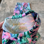 Load image into Gallery viewer, Lilly Pulitzer Girls Sammy Pajama Set Hi Tide Navy Bringing Mermaid Back 2T
