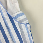 Load image into Gallery viewer, Mayoral Baby Blue Striped Dungaree Shorts Set 12 Months
