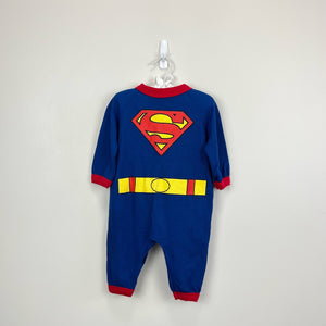 Vintage DC Comics Superman Coverall Costume 12 Months USA