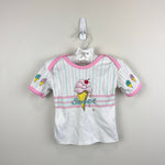 Load image into Gallery viewer, Vintage Hopscotch Kids Pastel Sweet Ice Cream Cone T-Shirt 24 Months
