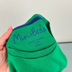 Load image into Gallery viewer, Mini Boden Long Sleeve Applique Train T-Shirt 3-4
