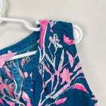 Load image into Gallery viewer, Lilly Pulitzer Girls Essie Dress Tidal Wave It&#39;s Prime Time Large
