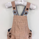 Load image into Gallery viewer, Me &amp; Henry Corduroy Overalls and Plaid Bodysuits Bundle 9-12 Months
