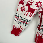 Load image into Gallery viewer, Hanna Andersson Holiday Dear Deer HannaJams Sleeper75 cm 12-18 Months
