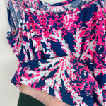 Load image into Gallery viewer, Lilly Pulitzer Girls Aleene Romper Nauti Navy Beyond the Sea L 8-10
