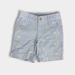 Load image into Gallery viewer, TBBC Critter Charlie's Chinos Beale Street Blue with Fish Embroidery 7
