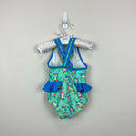 Load image into Gallery viewer, L.L. Bean Girls Ruffle Turtle Bathing Suit 2T
