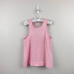 Load image into Gallery viewer, Vintage Ruth Scharf Pink Seersucker Heart Pinafore Dress 3T USA
