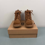 Load image into Gallery viewer, Ugg Kids' Neumel High Suede Sheepskin Chukka Boot Chestnut 13

