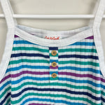 Load image into Gallery viewer, Cat &amp; Jack Girls Striped Ribbed Tank Top Small 6
