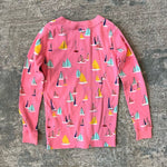 Load image into Gallery viewer, Hanna Andersson Pink Sailboat Pajamas 110 cm 5T
