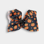 Load image into Gallery viewer, JoJo Halloween Pumpkin Hair Bow
