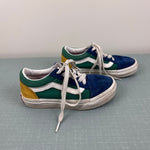 Load image into Gallery viewer, Vans Old Skool Yacht Club Blue Green Color Block Sneakers 12
