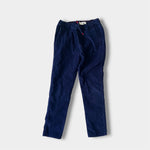 Load image into Gallery viewer, Mini Boden Cozy Corduroy Drawcord Trousers Navy Blue 10
