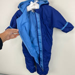 Load image into Gallery viewer, Patagonia Baby Royal Blue Insulated Bunting Snowsuit M 12-16 lbs
