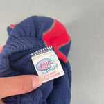 Load image into Gallery viewer, Vintage Feetje Ski Bear Sweatsuit Outfit Red Navy 86 cm 24 Months
