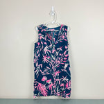 Load image into Gallery viewer, Lilly Pulitzer Girls Essie Dress Tidal Wave It&#39;s Prime Time Large
