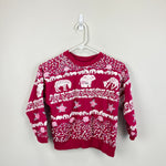 Load image into Gallery viewer, Vintage Puff Paint Animal and Flower Sweatshirt
