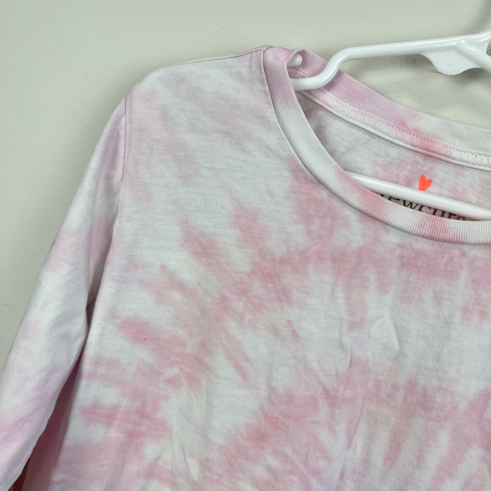 Crewcuts Pink Tie Dye Long Sleeve Tee Large 10-11